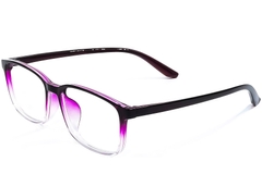 Rectangular Purple TR90 Glasses #BS1924-0239