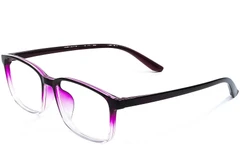 Gafas rectangulares TR90 moradas #BS1924-0239