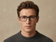 BS1924-0240_Black_Rectangular_TR90_Glasses-tryon_male