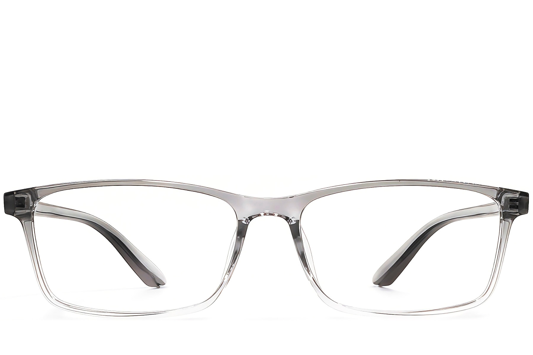 BS1924-0241_Grey_Rectangular_TR90_Glasses_front