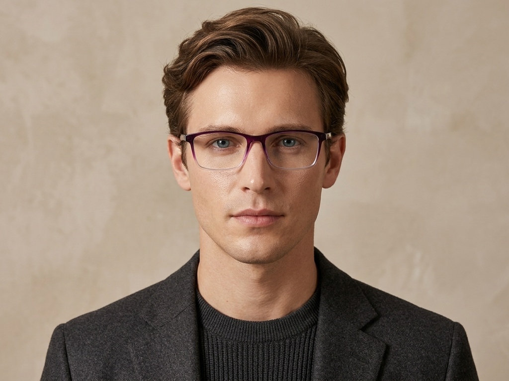 BS1924-0244_Purple_Rectangular_TR90_Glasses-tryon_male
