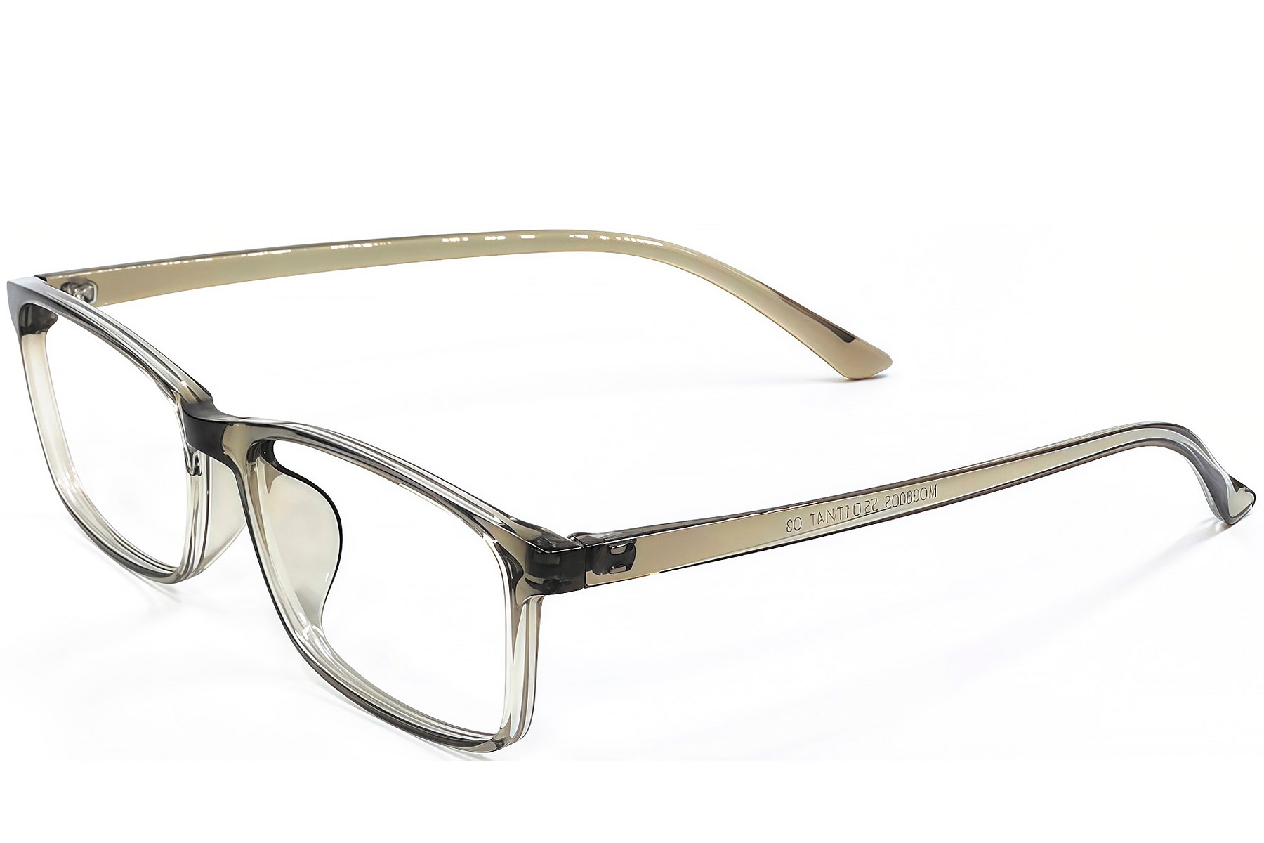 Rectangular Green TR90 Glasses #BS1924-0247