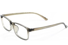 Rechteckige grüne TR90-Brille #BS1924-0247