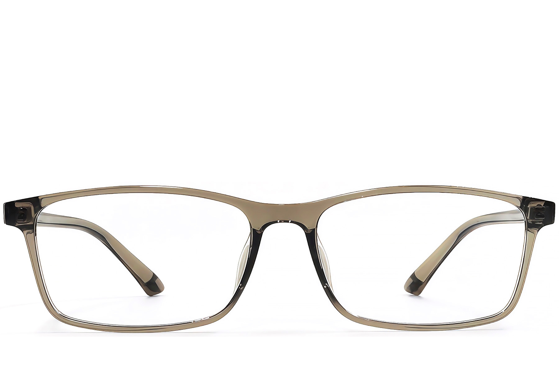 BS1924-0247_Green_Rectangular_TR90_Glasses_front