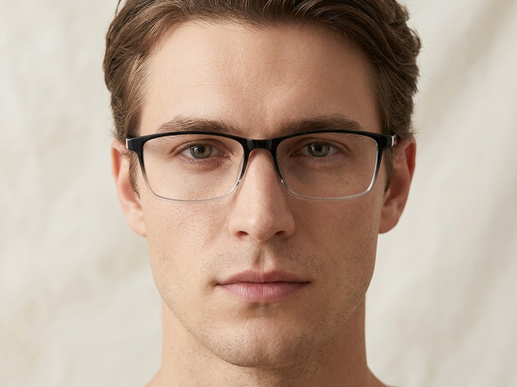BS1924-0248_Black_Rectangular_TR90_Glasses-tryon_male