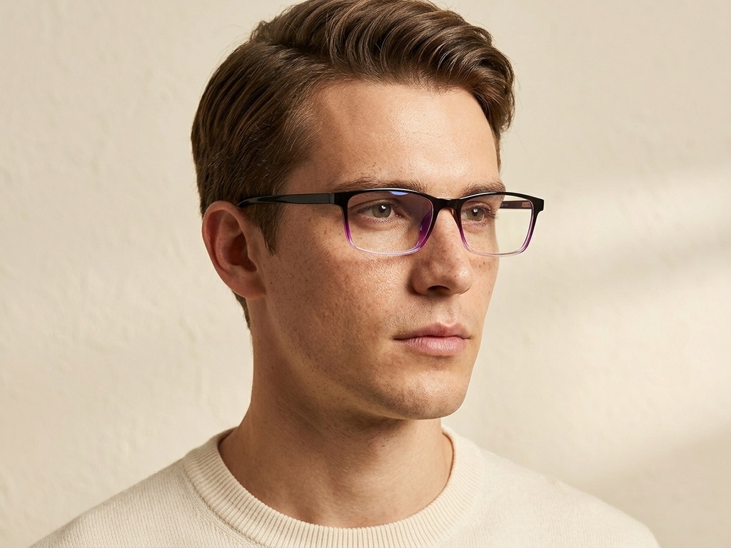 BS1924-0249_Purple_Rectangular_TR90_Glasses-tryon_male