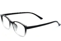 Lunettes rectangulaires noires TR90 #BS1924-0252