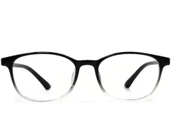 BS1924-0252_Black_Rectangular_TR90_Glasses_front