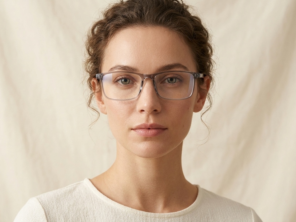 BS1924-0254_Grey_Rectangular_TR90_Glasses-tryon_female