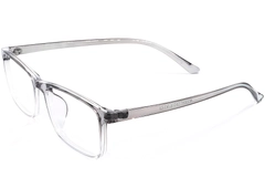 Rechteckige graue TR90-Brille #BS1924-0254