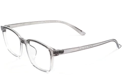 Rectangular Gray TR90 Glasses #BS1924-0260