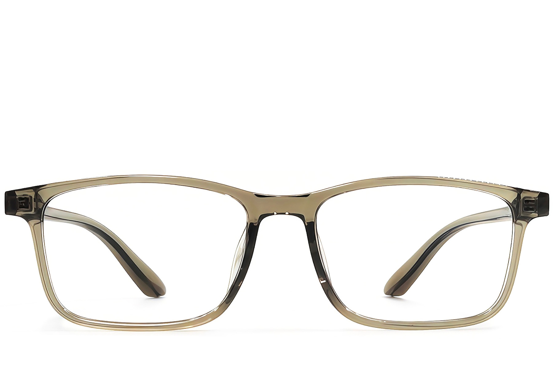 BS1924-0265_Green_Rectangular_TR90_Glasses_front