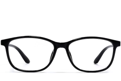 BS1924-0269_Black_Rectangular_TR90_Glasses_front