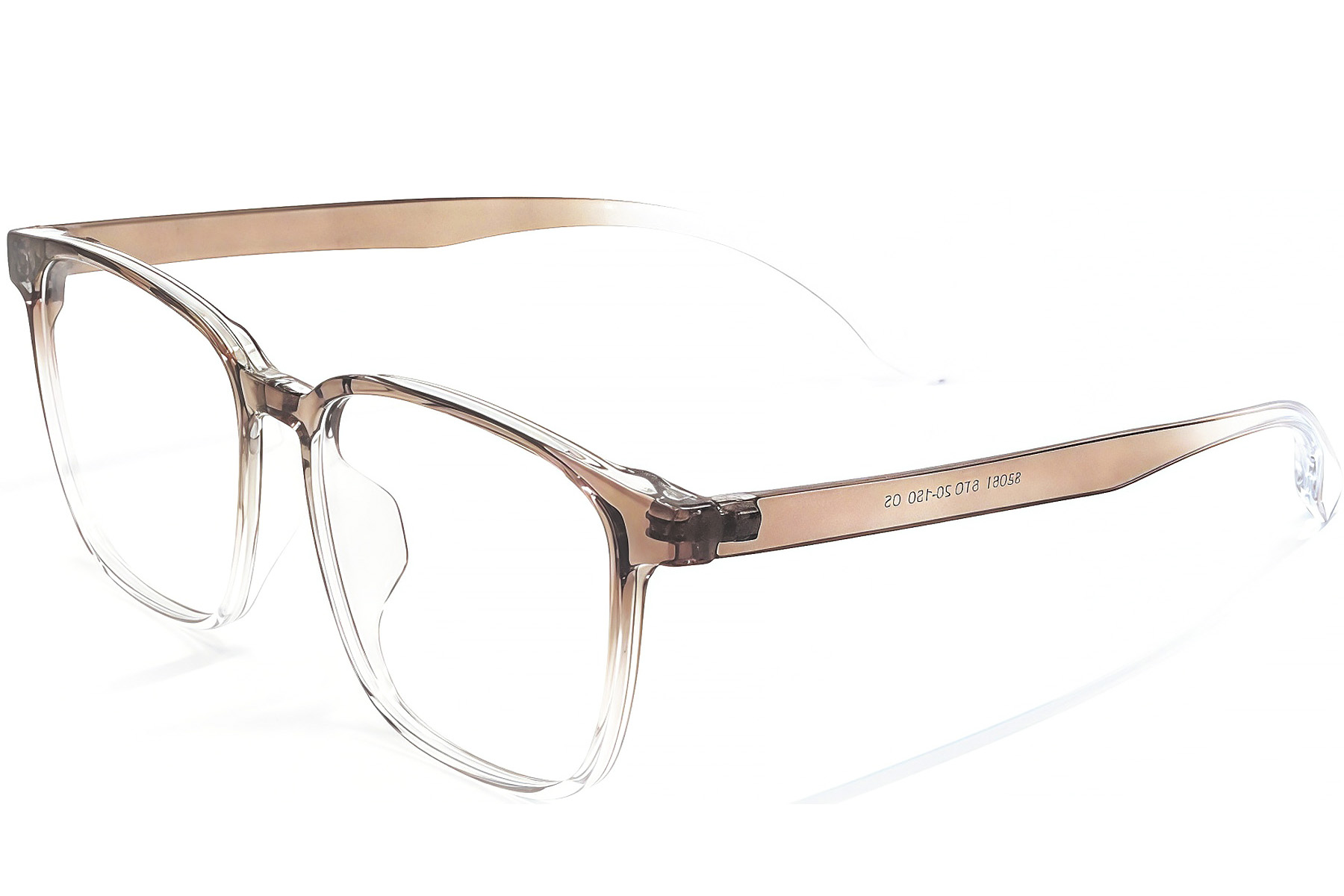 Gafas rectangulares TR90 marrones #BS1924-0276