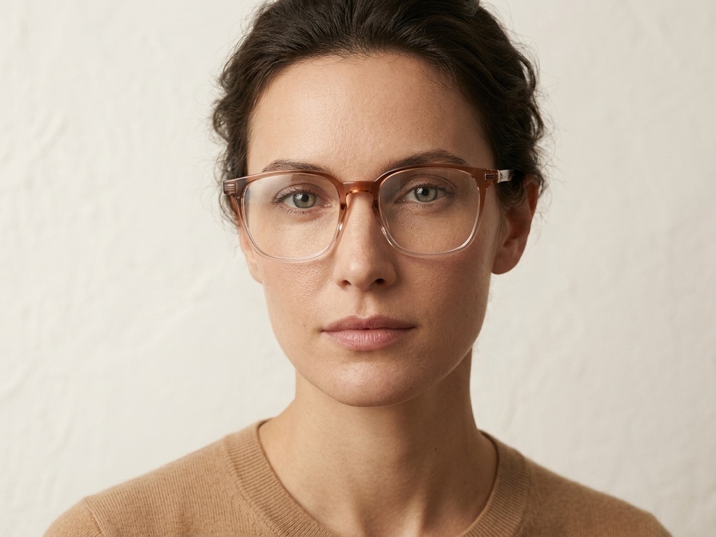 BS1924-0283_Brown_Rectangular_TR90_Glasses-tryon_female