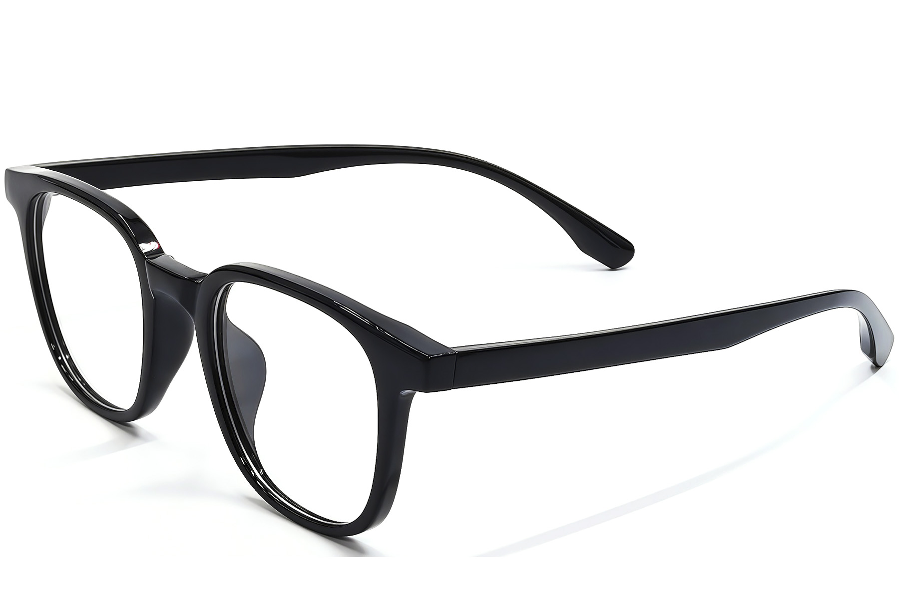Rectangular Black TR90 Glasses #BS1924-0285