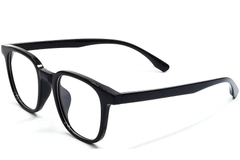 Rectangular Black TR90 Glasses #BS1924-0285