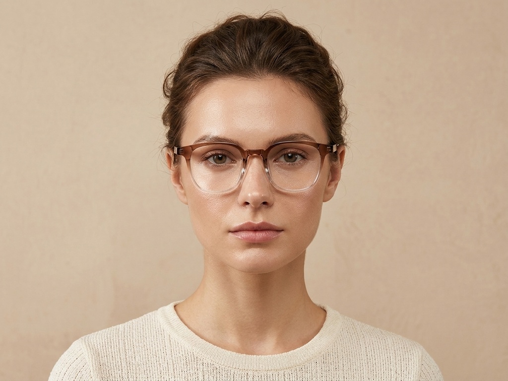 BS1924-0289_Brown_Rectangular_TR90_Glasses-tryon_female