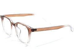 Lunettes rectangulaires marron TR90 #BS1924-0289