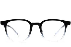 BS1924-0290_Black_Rectangular_TR90_Glasses_front