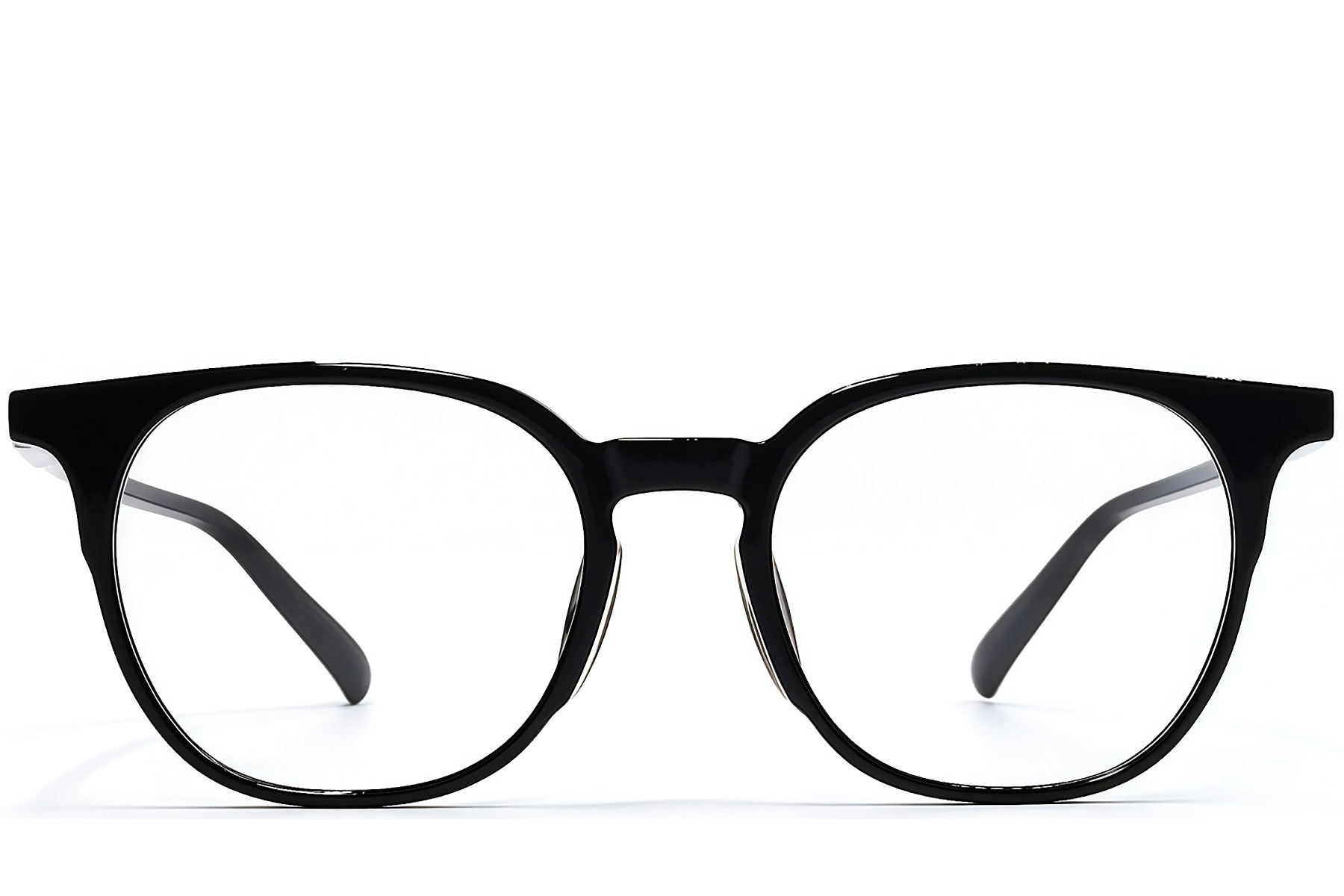 BS1924-0291_Black_Oval_TR90_Glasses_front