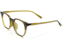 Gafas TR90 ovaladas verdes #BS1924-0292