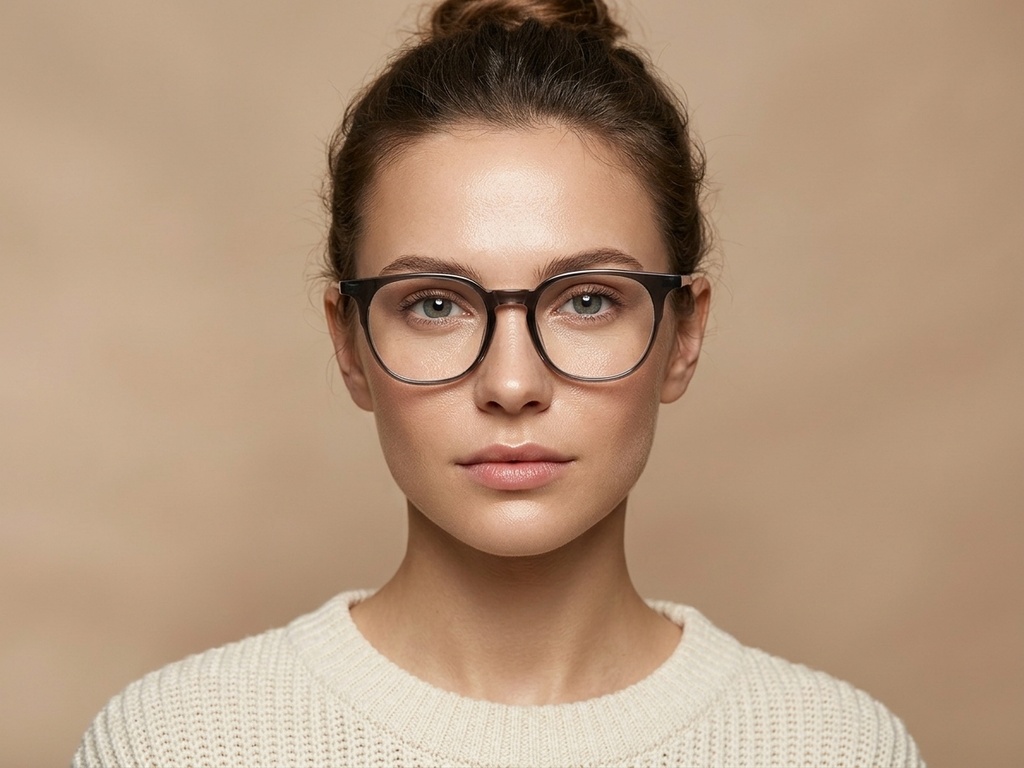 BS1924-0293_Grey_Oval_TR90_Glasses-tryon_female