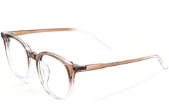 Oval Brown TR90 Glasses #BS1924-0294