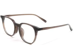 Oval Brown TR90 Glasses #BS1924-0295