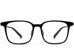 BS1924-0297_Black_Rectangular_TR90_Glasses_front