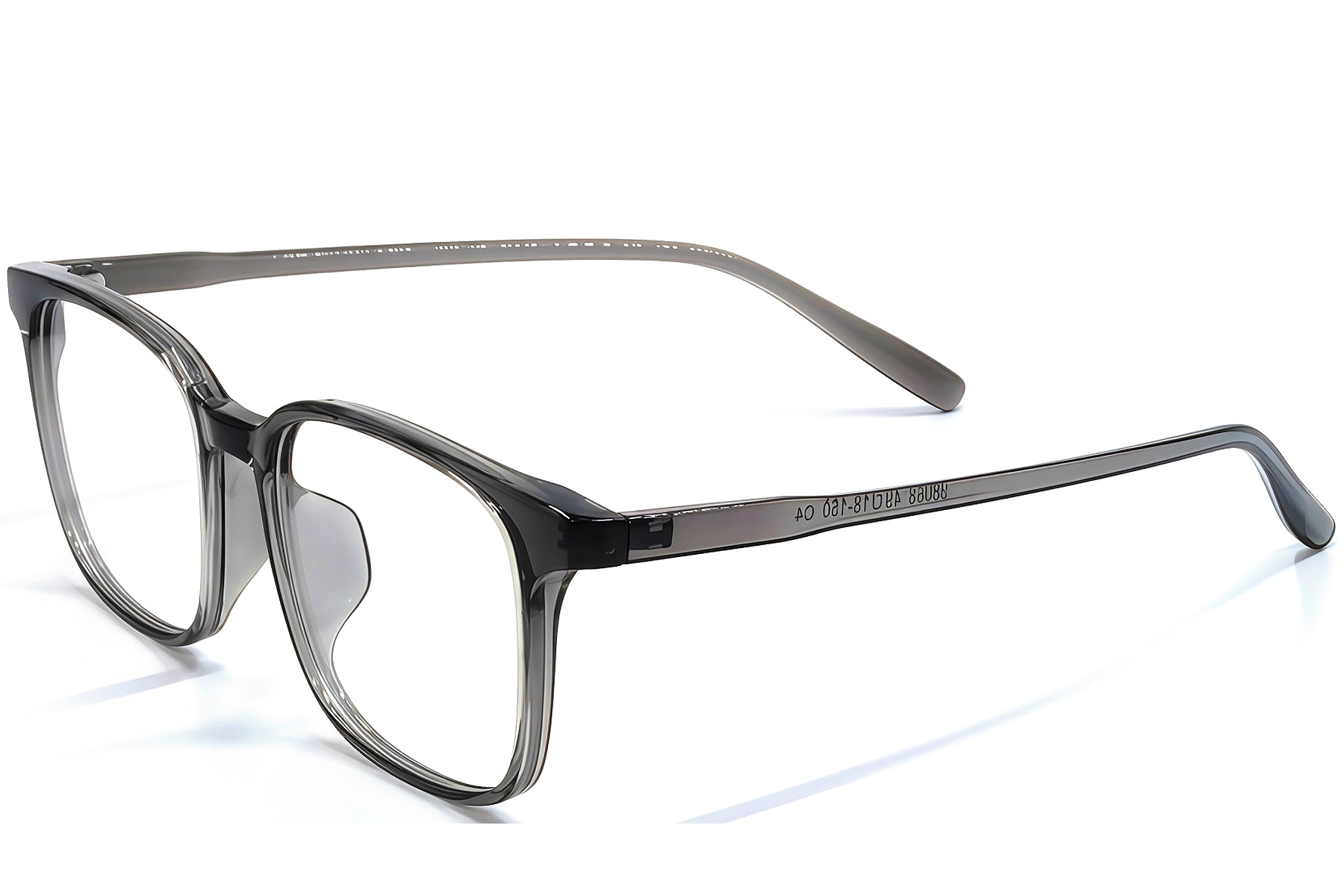 Rectangular Grey TR90 Glasses #BS1924-0299