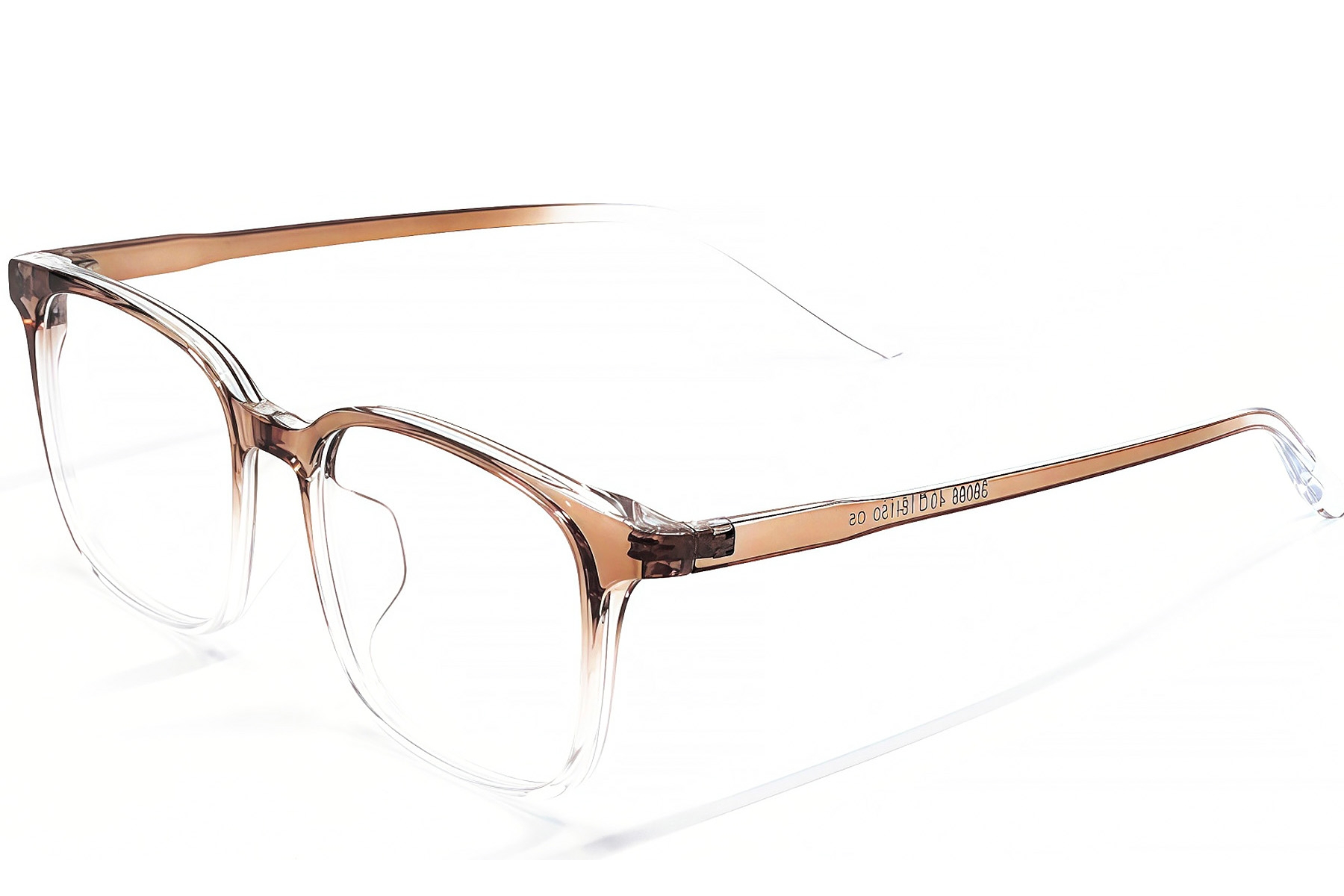 Rectangular Brown TR90 Glasses #BS1924-0300