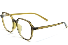 Geometrische grüne TR90-Brille #BS1924-0304