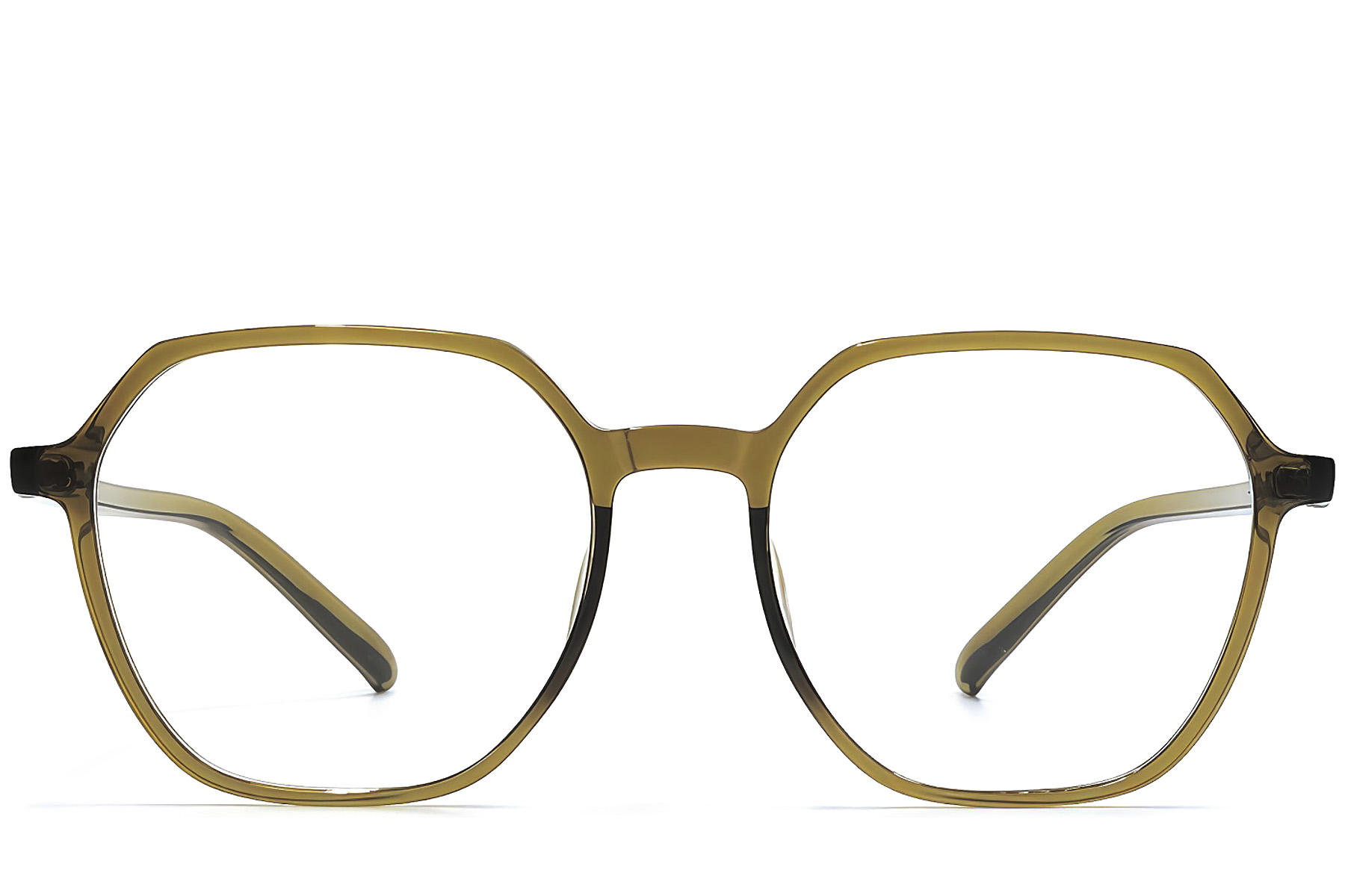 BS1924-0304_Green_Geometric_TR90_Glasses_front