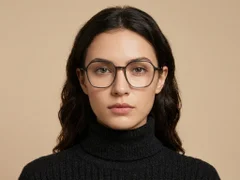 BS1924-0306_Grey_Geometric_TR90_Glasses-tryon_female