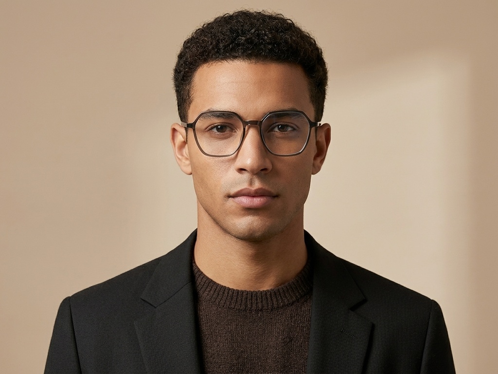 BS1924-0306_Grey_Geometric_TR90_Glasses-tryon_male