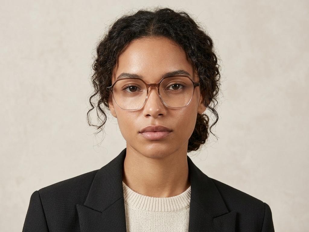 BS1924-0307_Brown_Geometric_TR90_Glasses-tryon_female