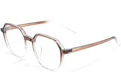 Lunettes géométriques marron TR90 #BS1924-0307