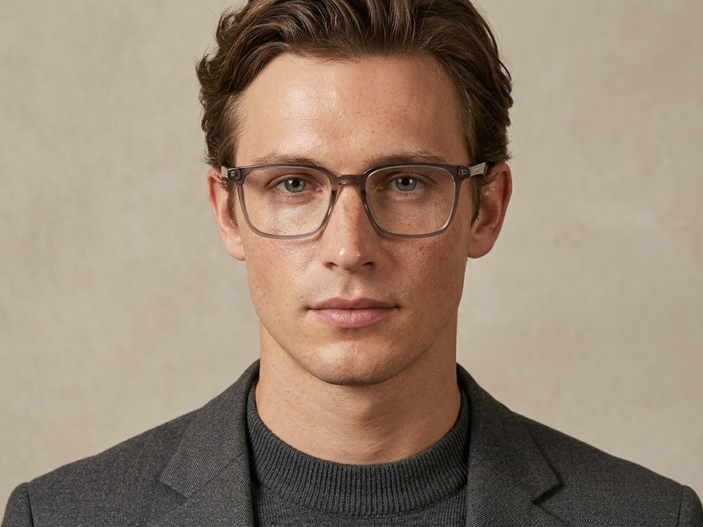 BS1924-0311_Brown_Rectangular_TR90_Glasses-tryon_male