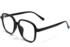 Gafas geométricas negras TR90 #BS1924-0314