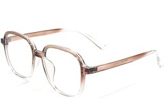 Gafas geométricas TR90 marrones #BS1924-0317