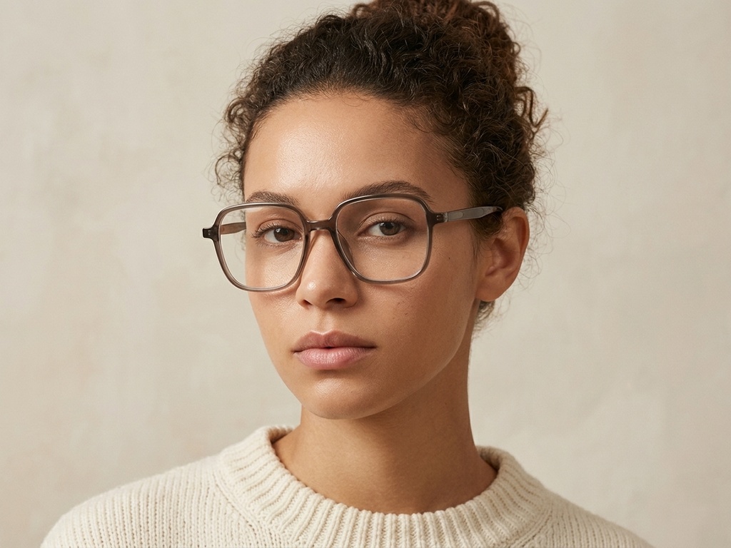 BS1924-0319_Brown_Geometric_TR90_Glasses-tryon_female