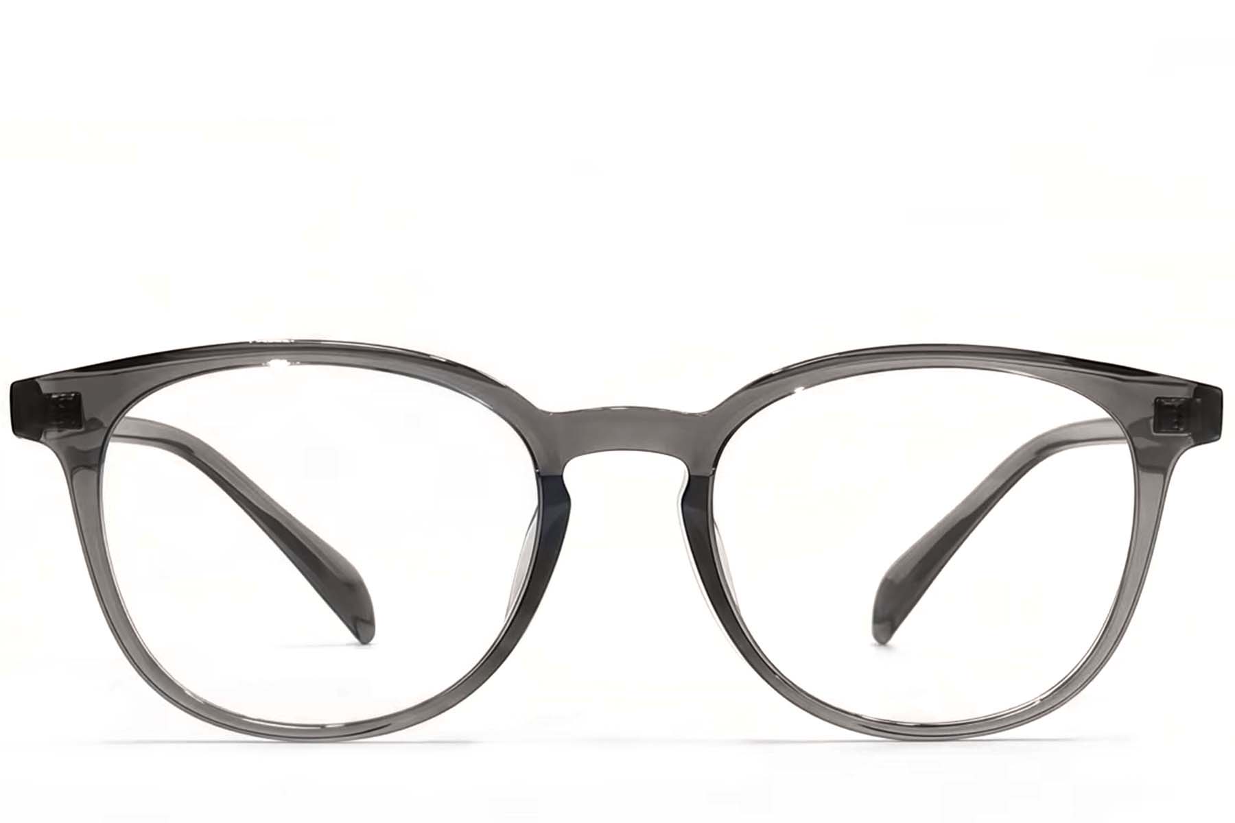 BS1924-0331_Grey_Oval_TR90_Glasses_front