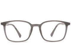 BS1924-0337_Grey_Rectangular_TR90_Glasses_front