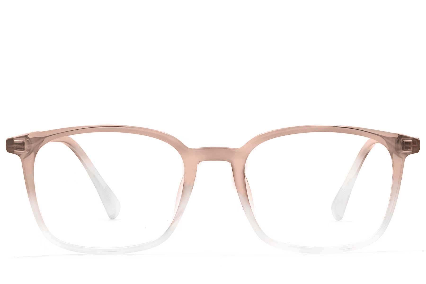 BS1924-0338_Brown_Rectangular_TR90_Glasses_front