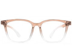 BS1924-0345_Brown_Rectangular_TR90_Glasses_front