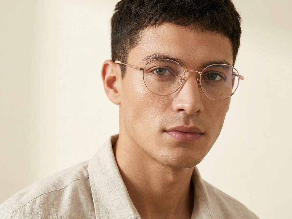 BS1924-0346_Pink_Oval_Titanium_Glasses-tryon_male