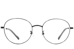 BS1924-0348_Black_Oval_Titanium_Glasses_front