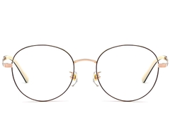 BS1924-0349_Black_Oval_Titanium_Glasses_front