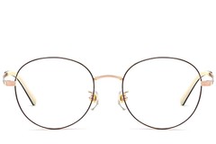 BS1924-0349_Black_Oval_Titanium_Glasses_front